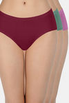 Every de by Amante Medium Rise Half Coverage Hipster Panty (Pack of 3) - Multicolor — thumbnail 1